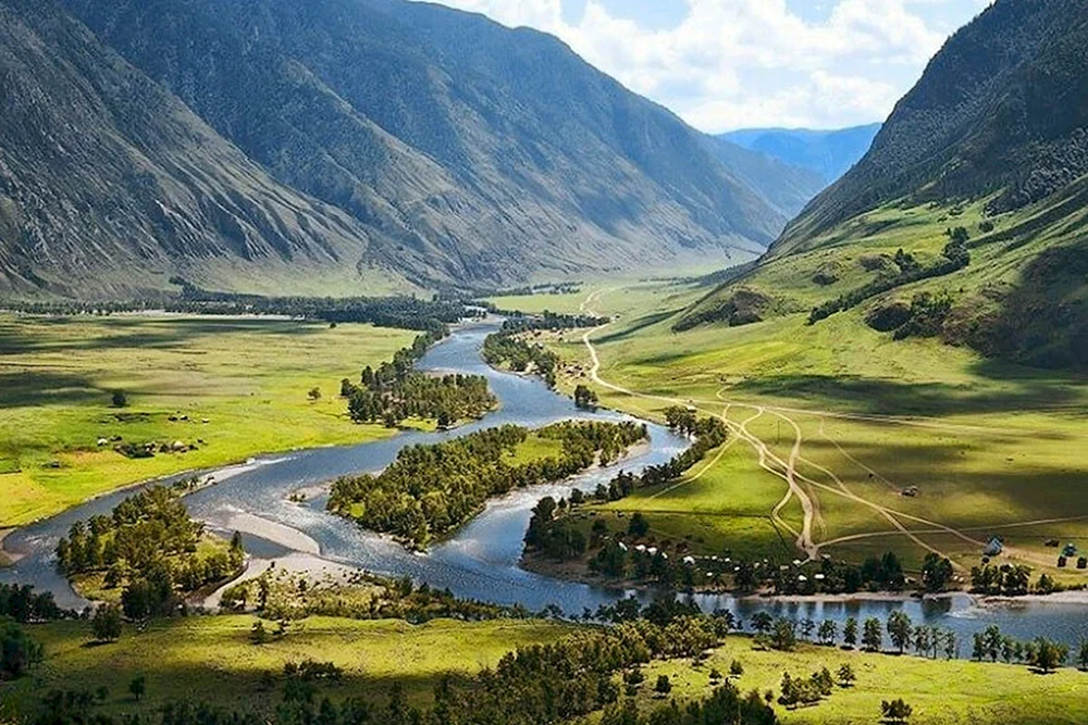 Чулышманская Долина горный Алтай