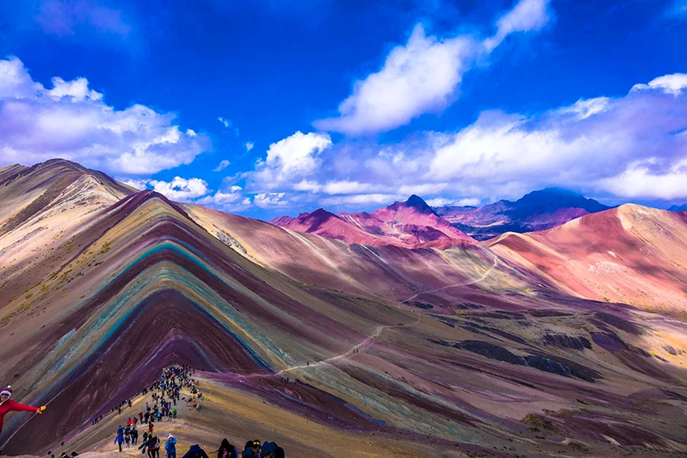 Радужная гора Виникунка Перу