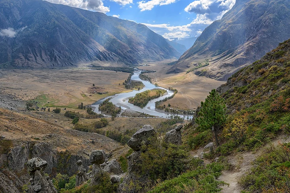 Река Чулышман Алтай