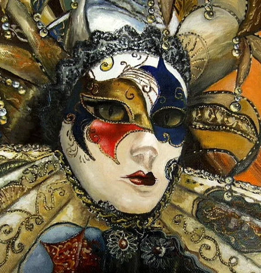Алекс Левин венецианские маски