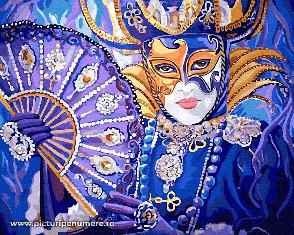 Алмазная мозаика Венецианский карнавал