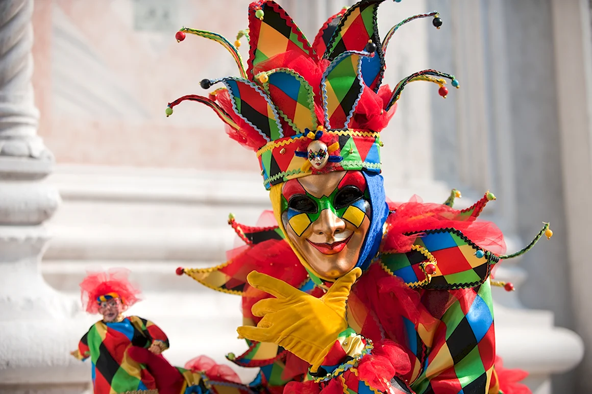 Арлекин Венеция карнавал