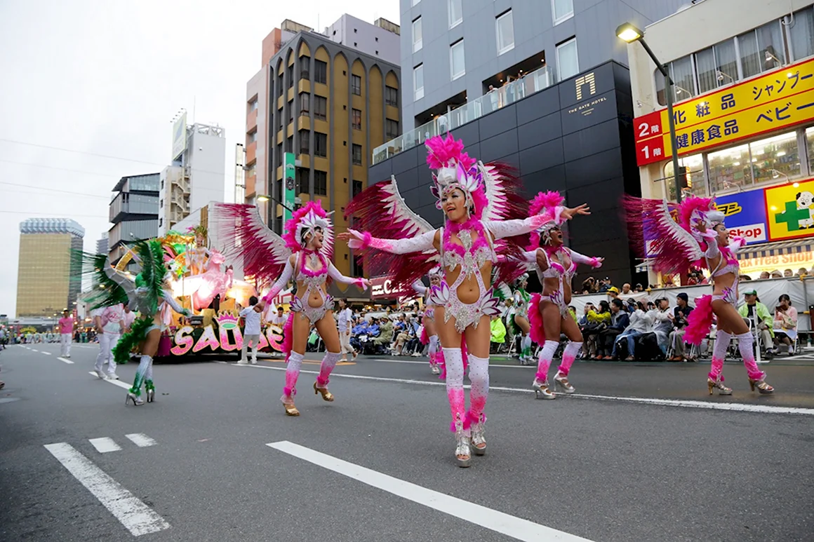 Асакуса Токио карнавал