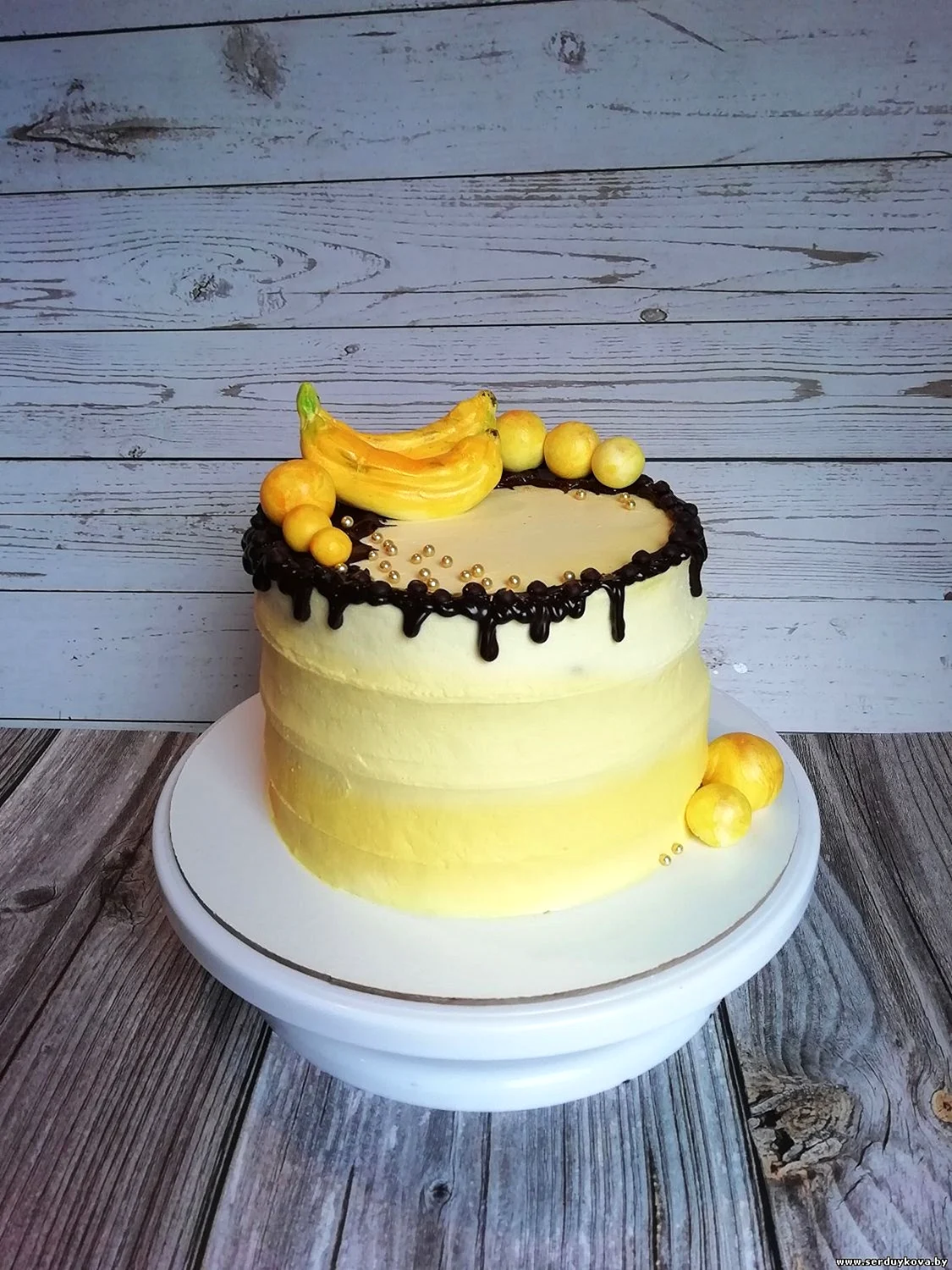 Банановый остров торт от Алины Ахмадиевой