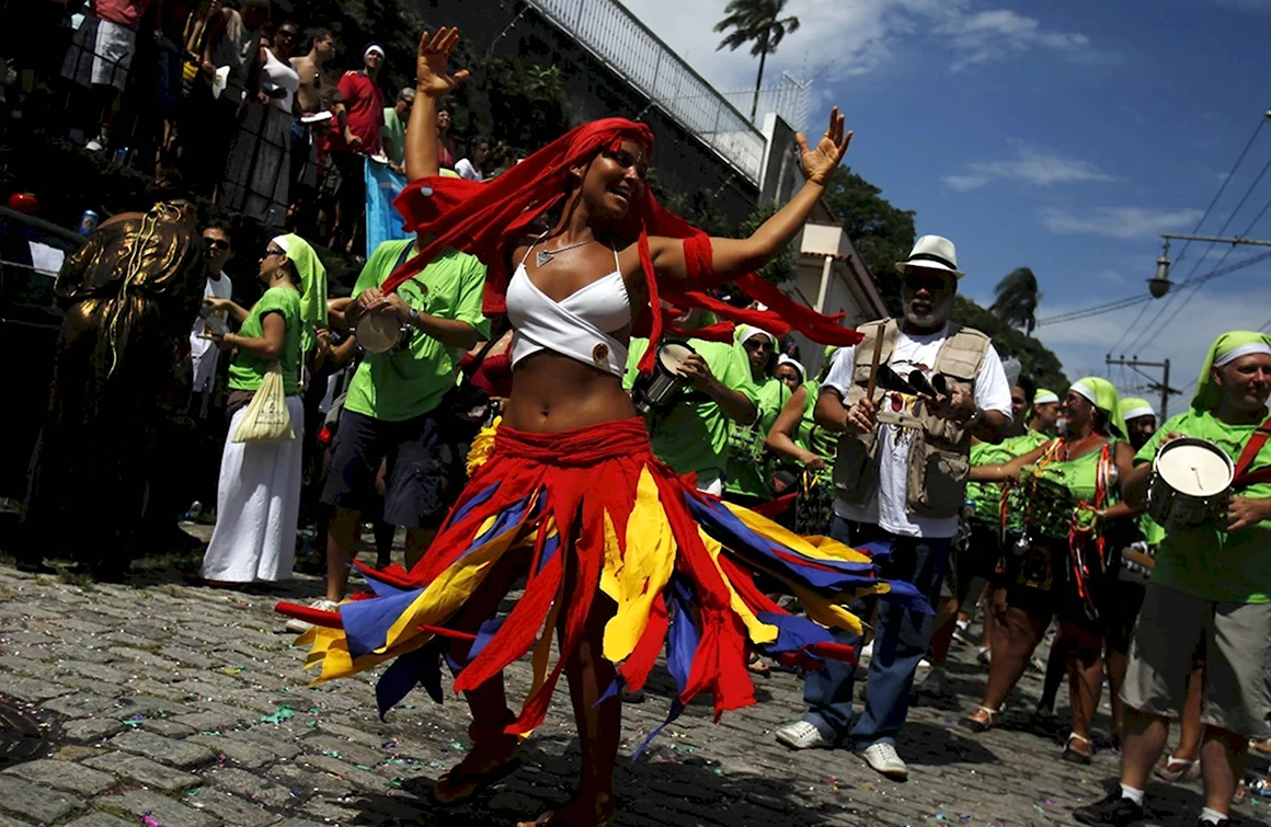 Бразилия карнавал в Рио-де-Жанейро Рио-де-Жанейро