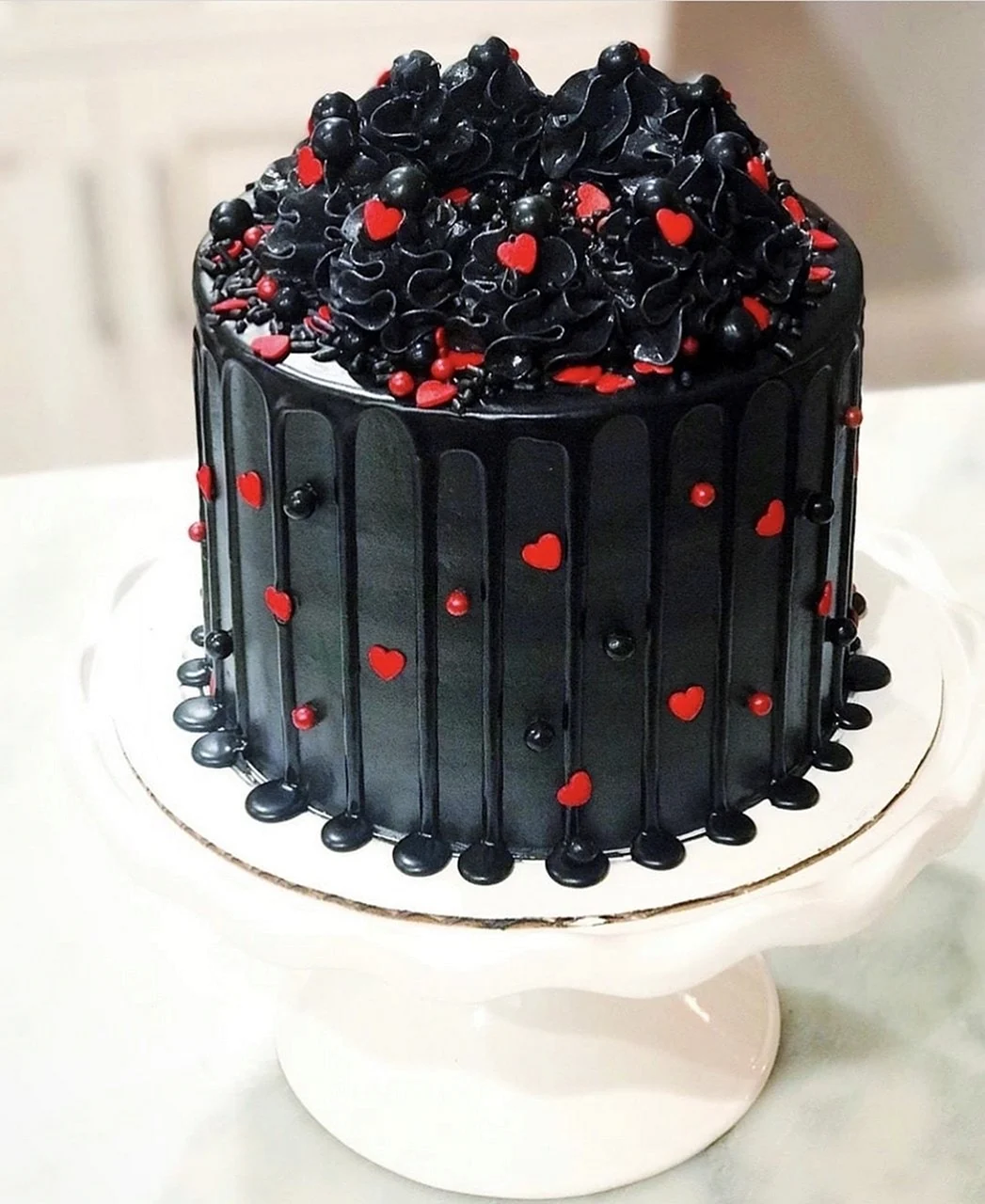 Черный торт