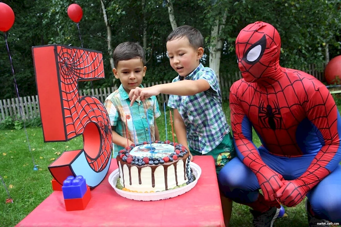 Детский праздник человек паук