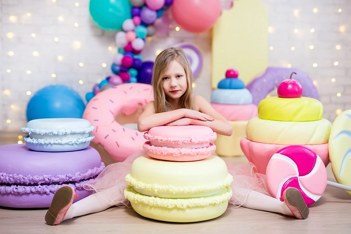 Фотопроект для детей сладости