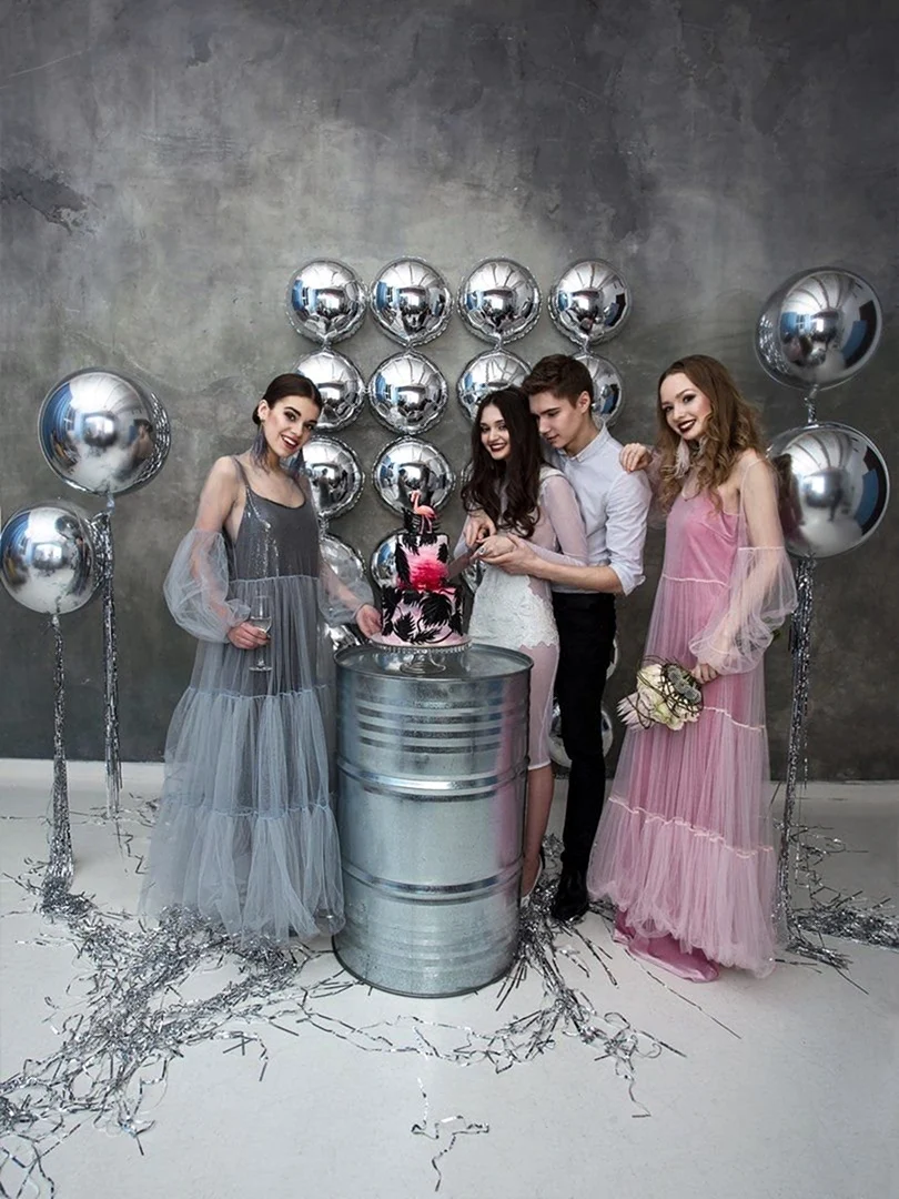 Фотозона на серебряную свадьбу