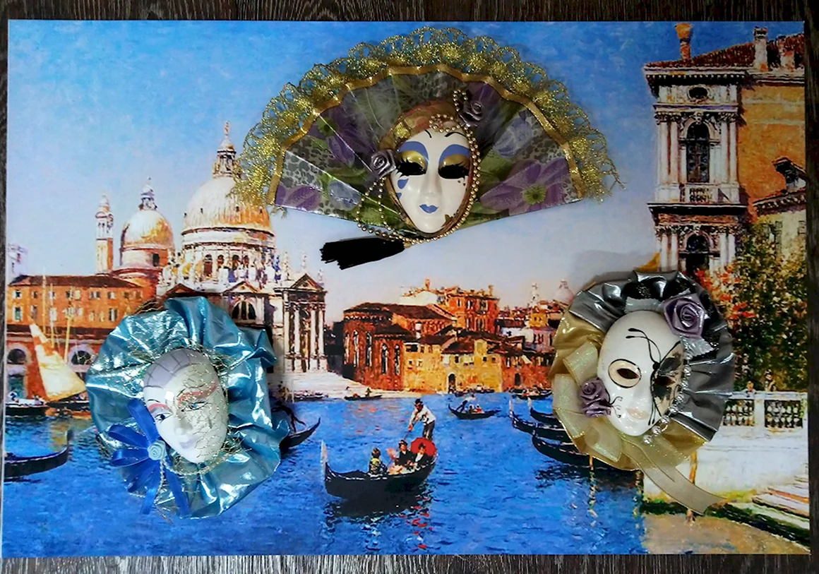 Фролов Петр картина Венецианский карнавал