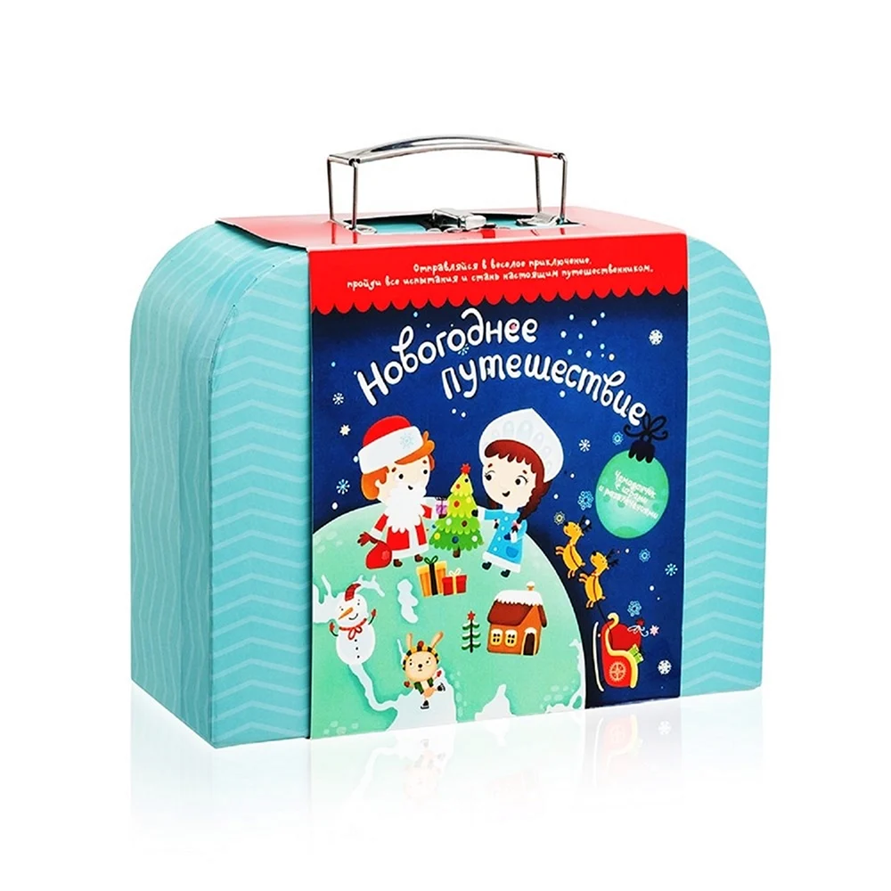 Игровой набор детский Бумбарам чемоданчик новогоднее путешествие