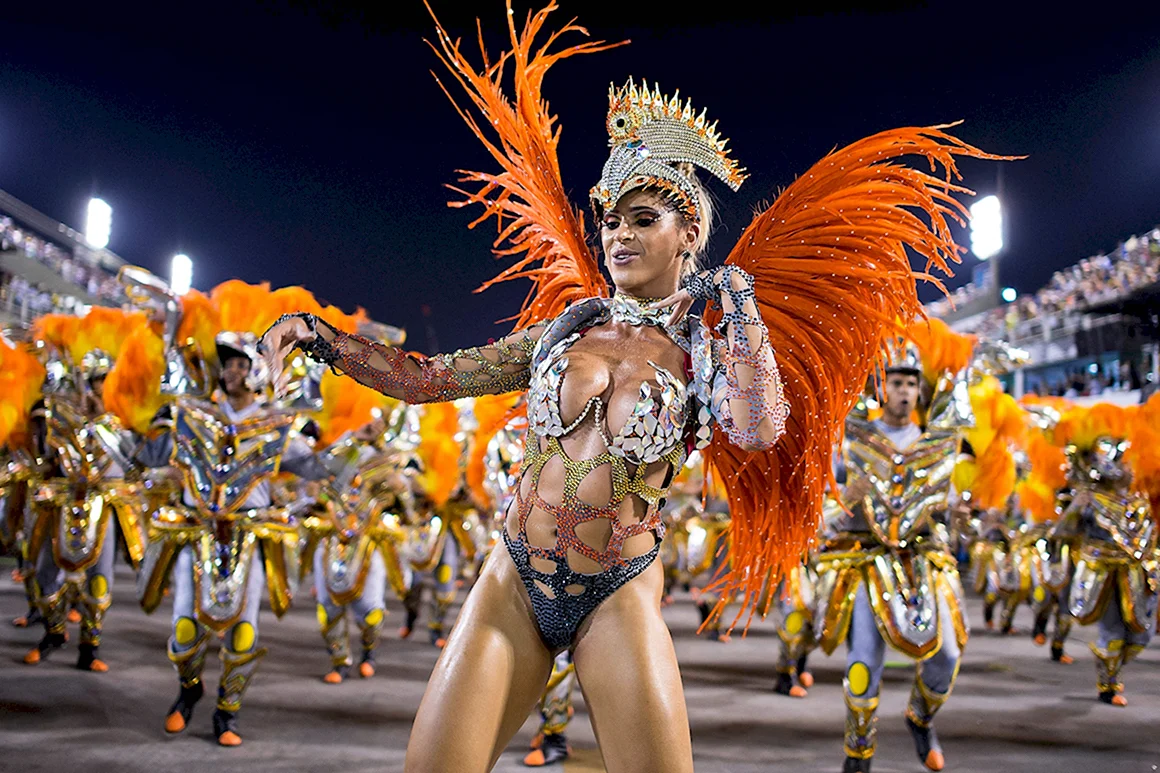 Карнавал в Рио-де-Жанейро Бразилия