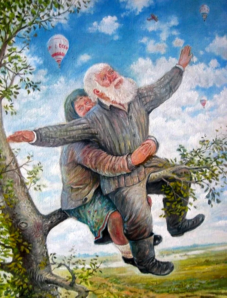 Художник Леонид Баранов счастливая старость