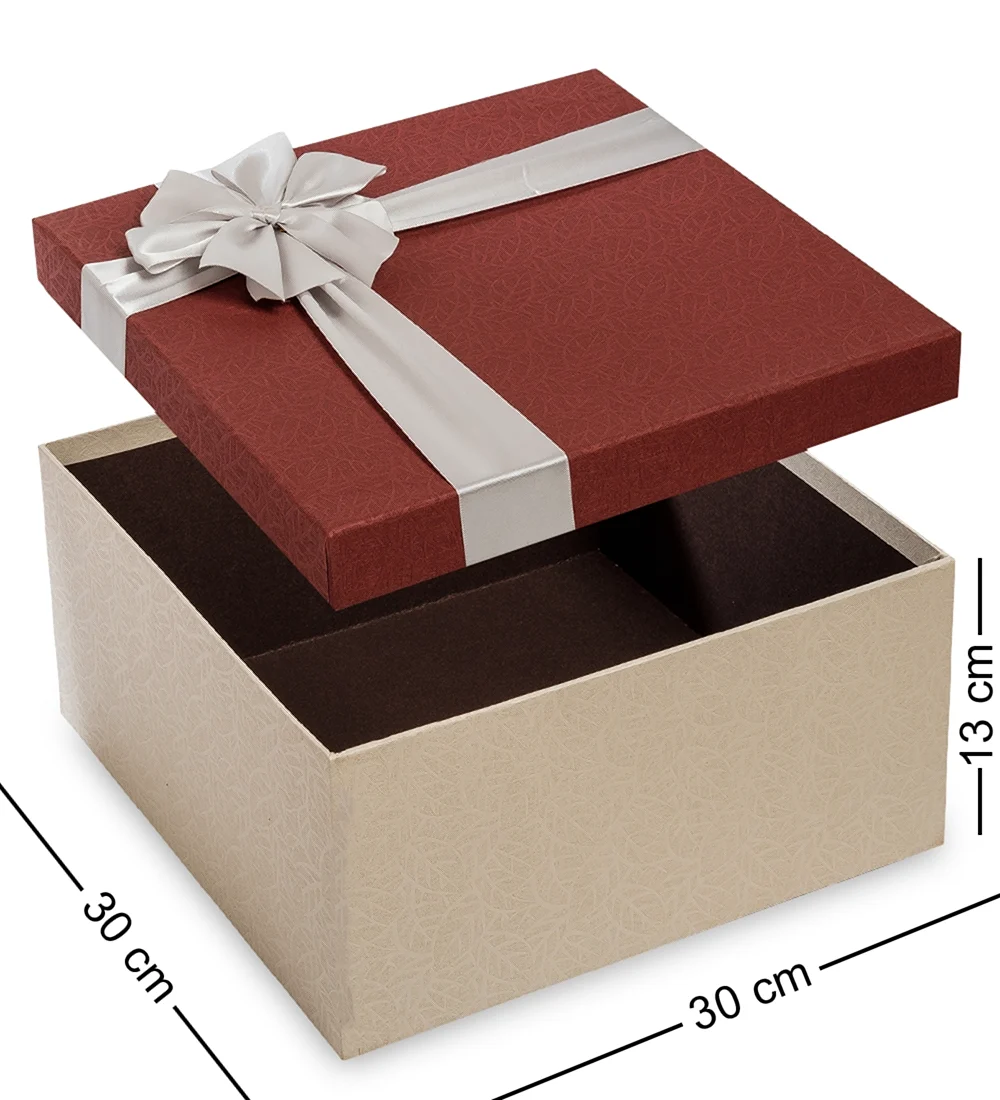 Коробка подарочная квадратная средняя