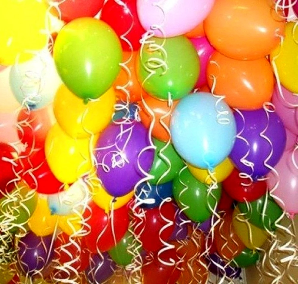 Красивые шары на день рождения