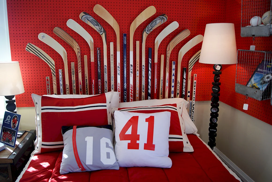 Кровать для детской хоккей