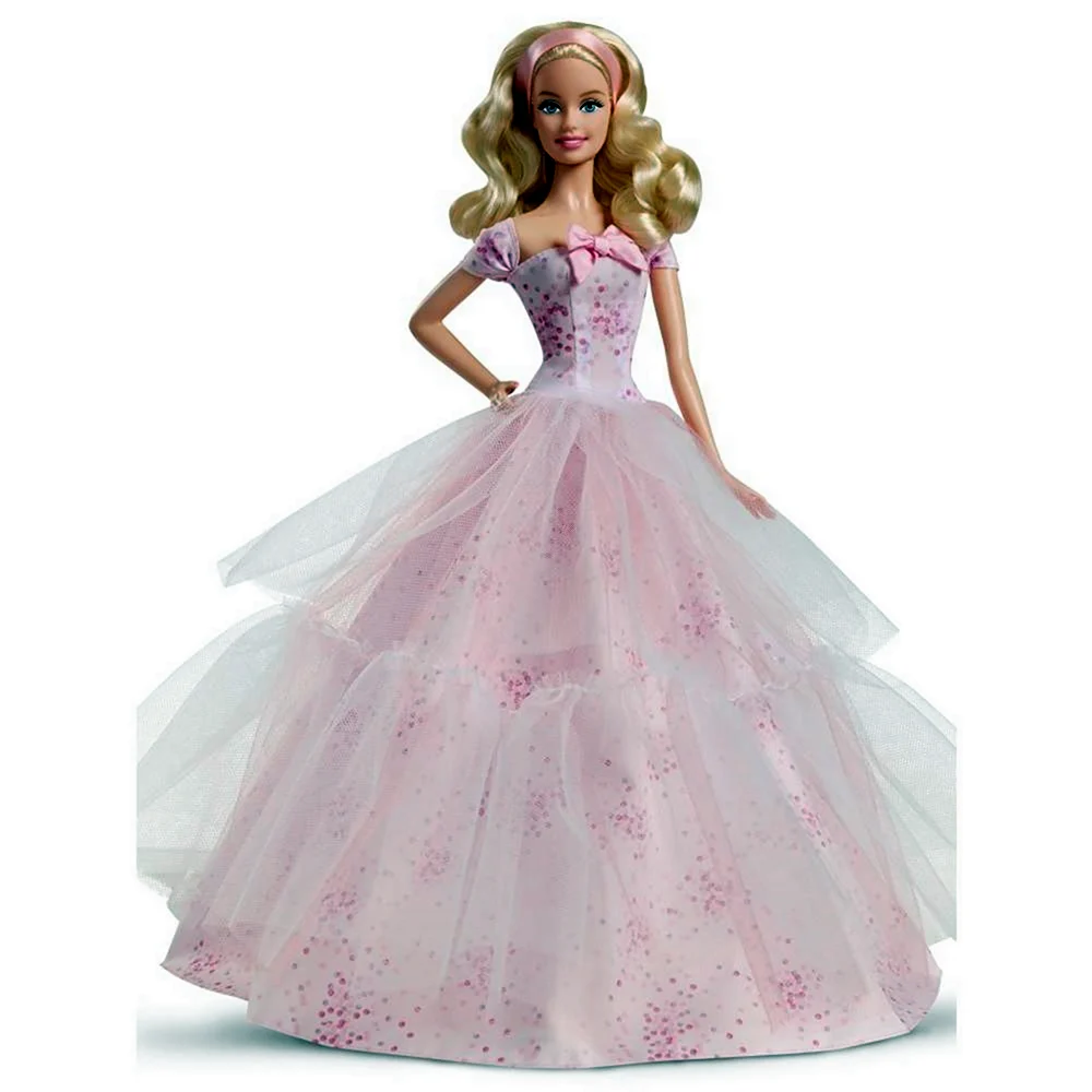 Кукла Barbie Барби коллекционная пожелания ко Дню рождения