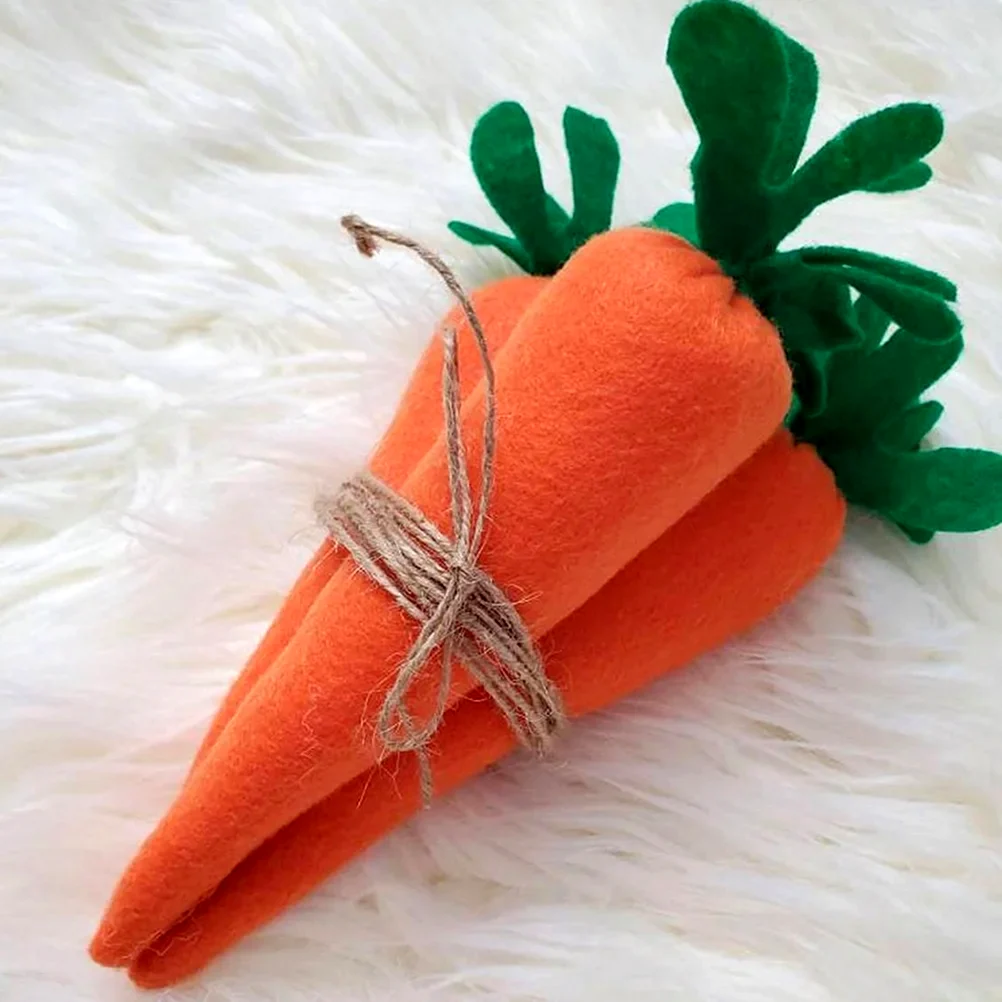 Морковка декор