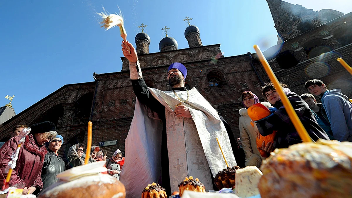 Пасха в армянской церкви