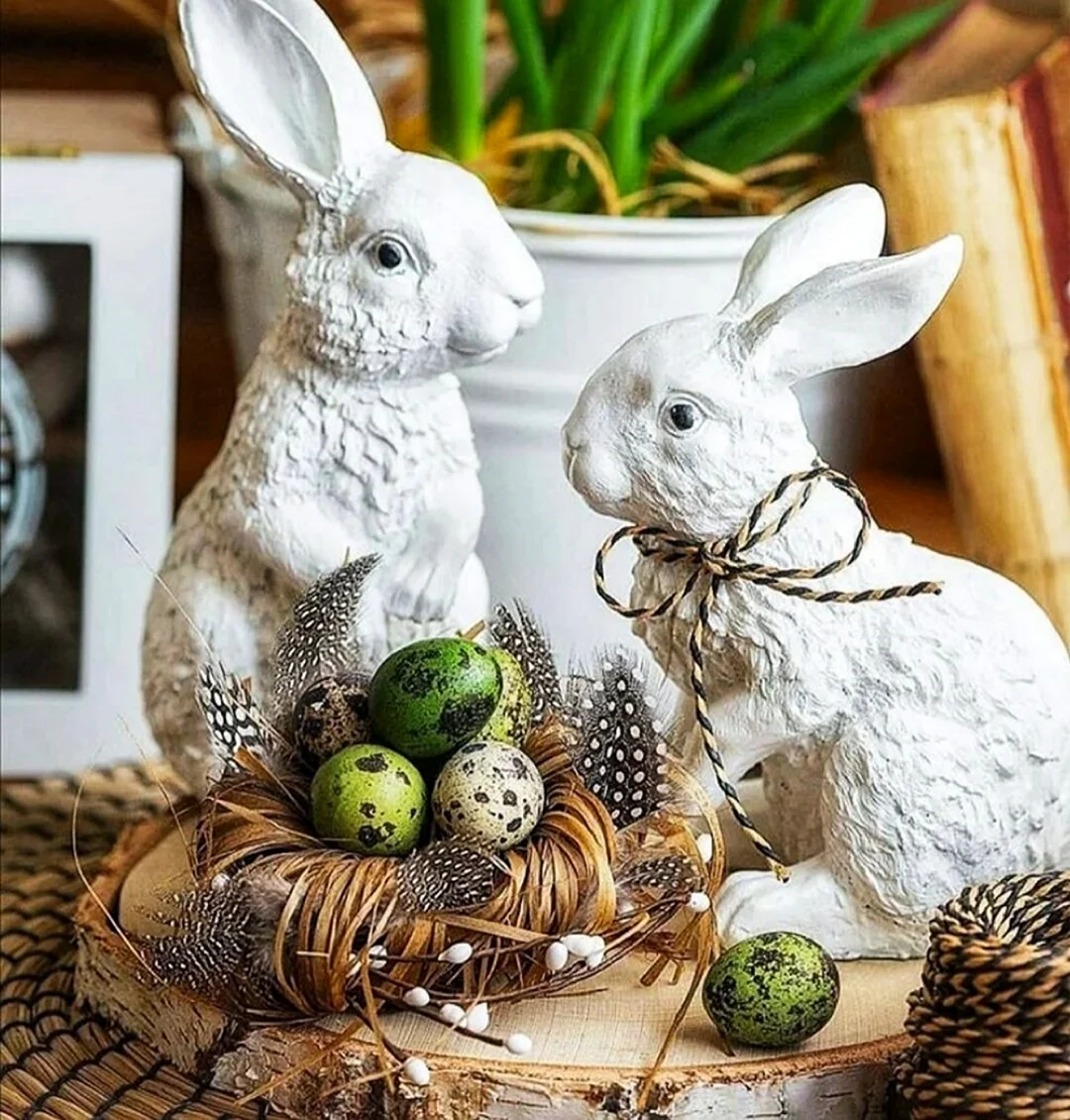 Пасхальный кролик декор