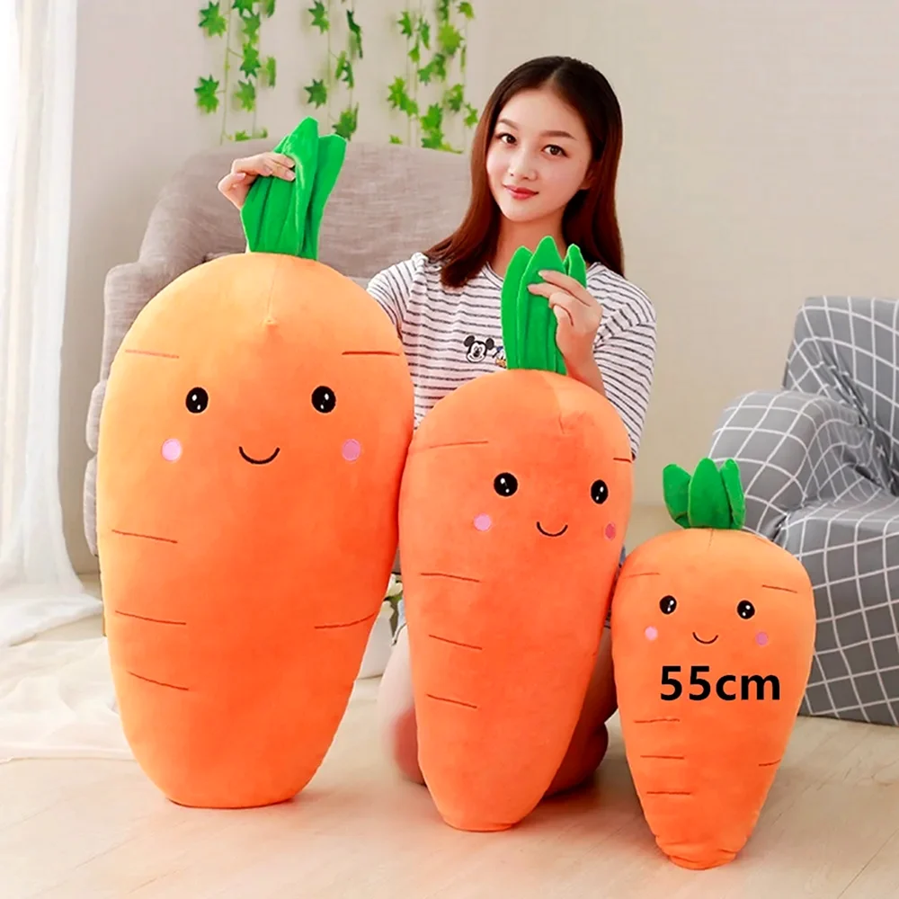 Плюшевая морковка икеа