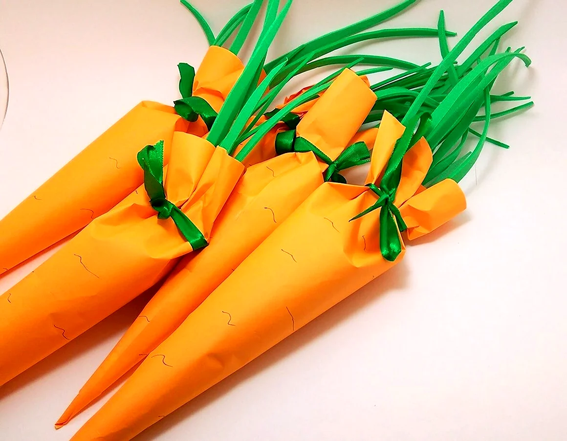 Поделки из моркови