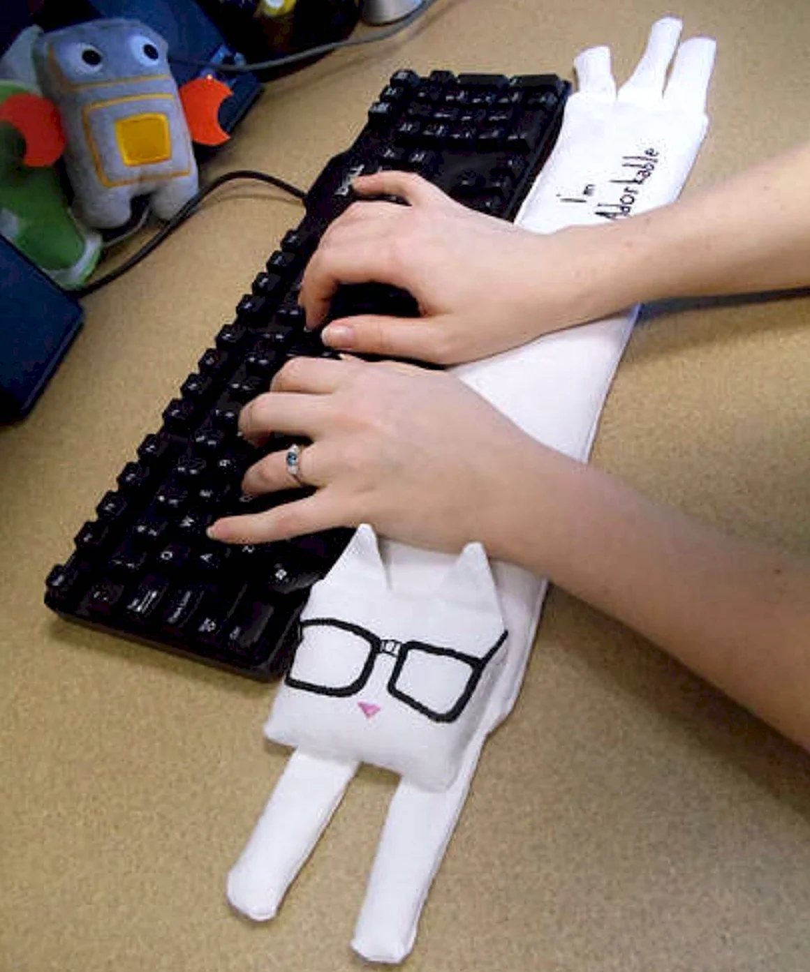 Подушка для рук для клавиатуры