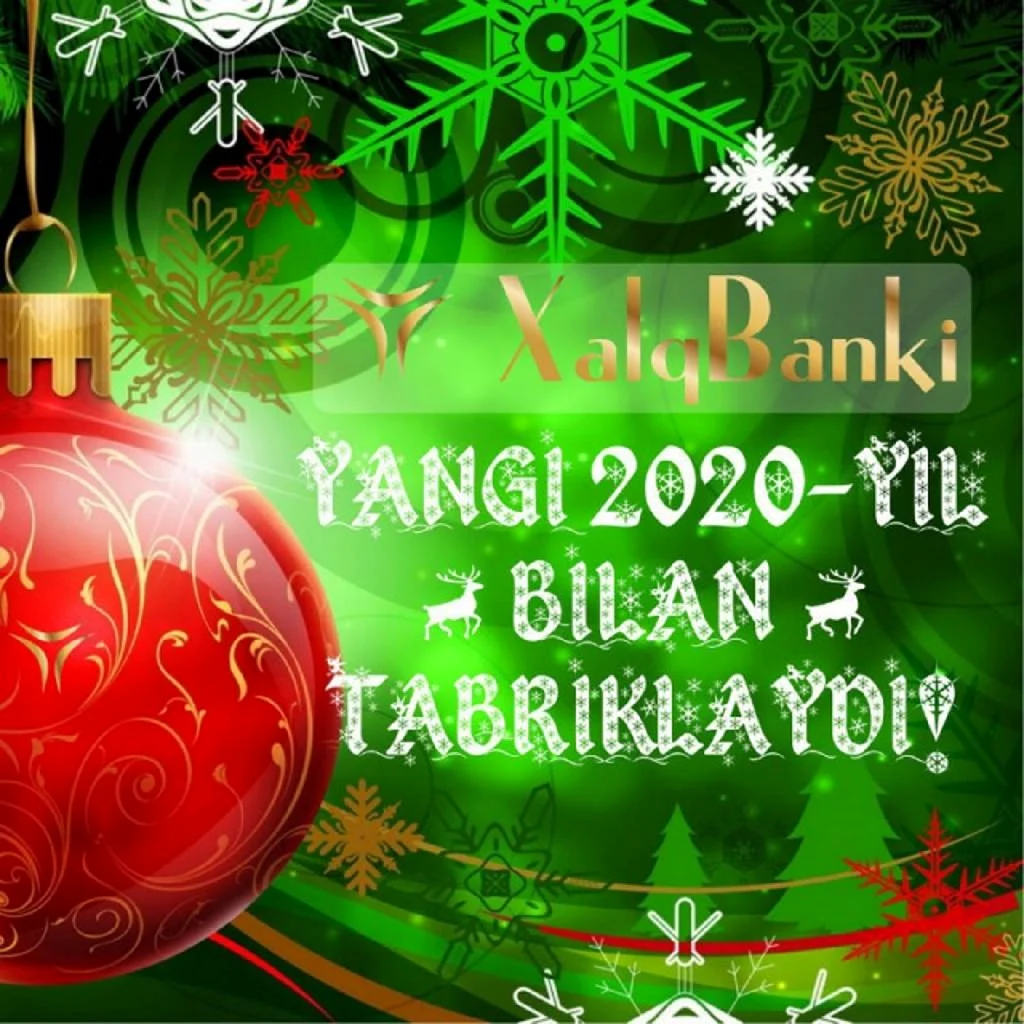 Поздравление с новым годом на узбекском языке