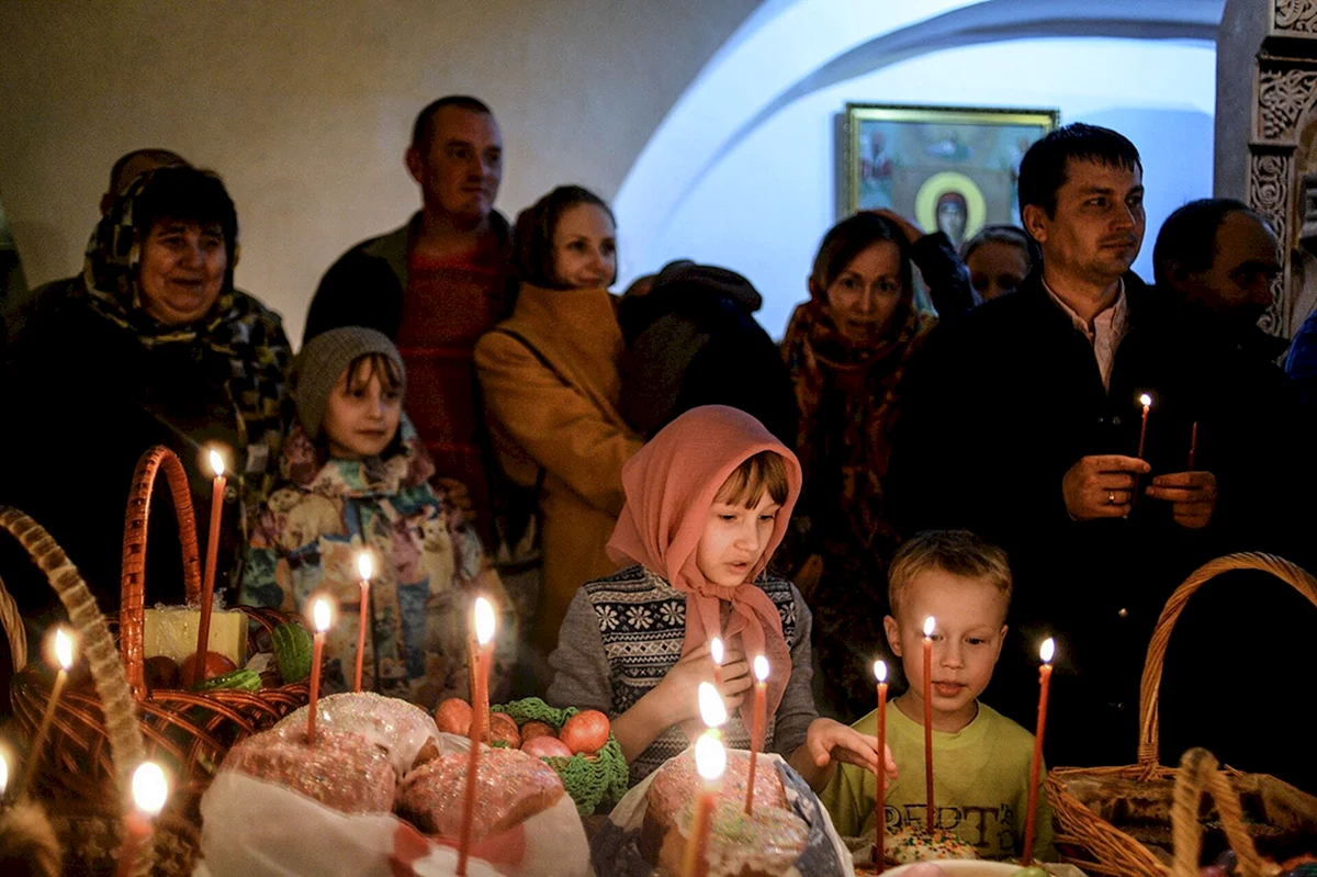 Православная Пасха в иордани