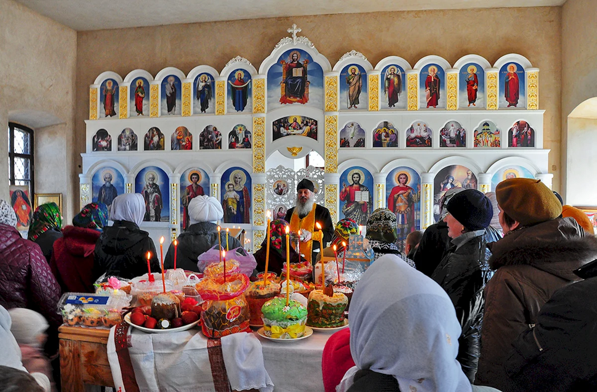 Православные храмы на Пасху