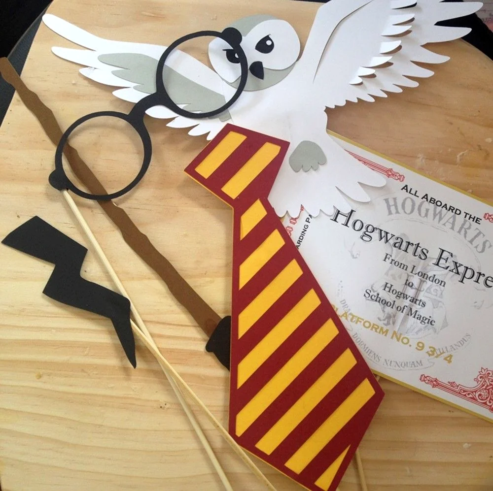 Приглашение на день рождения ребенка в стиле Гарри Поттера