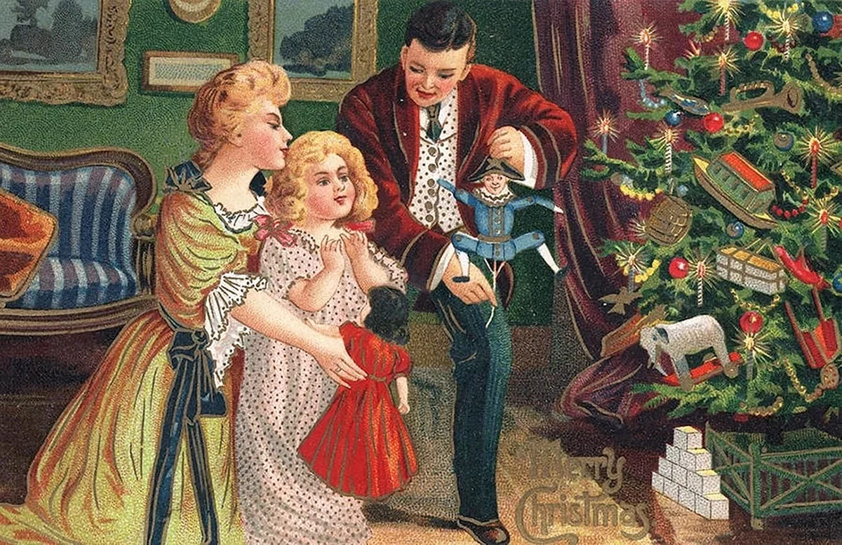 Рождественская елка 19 век