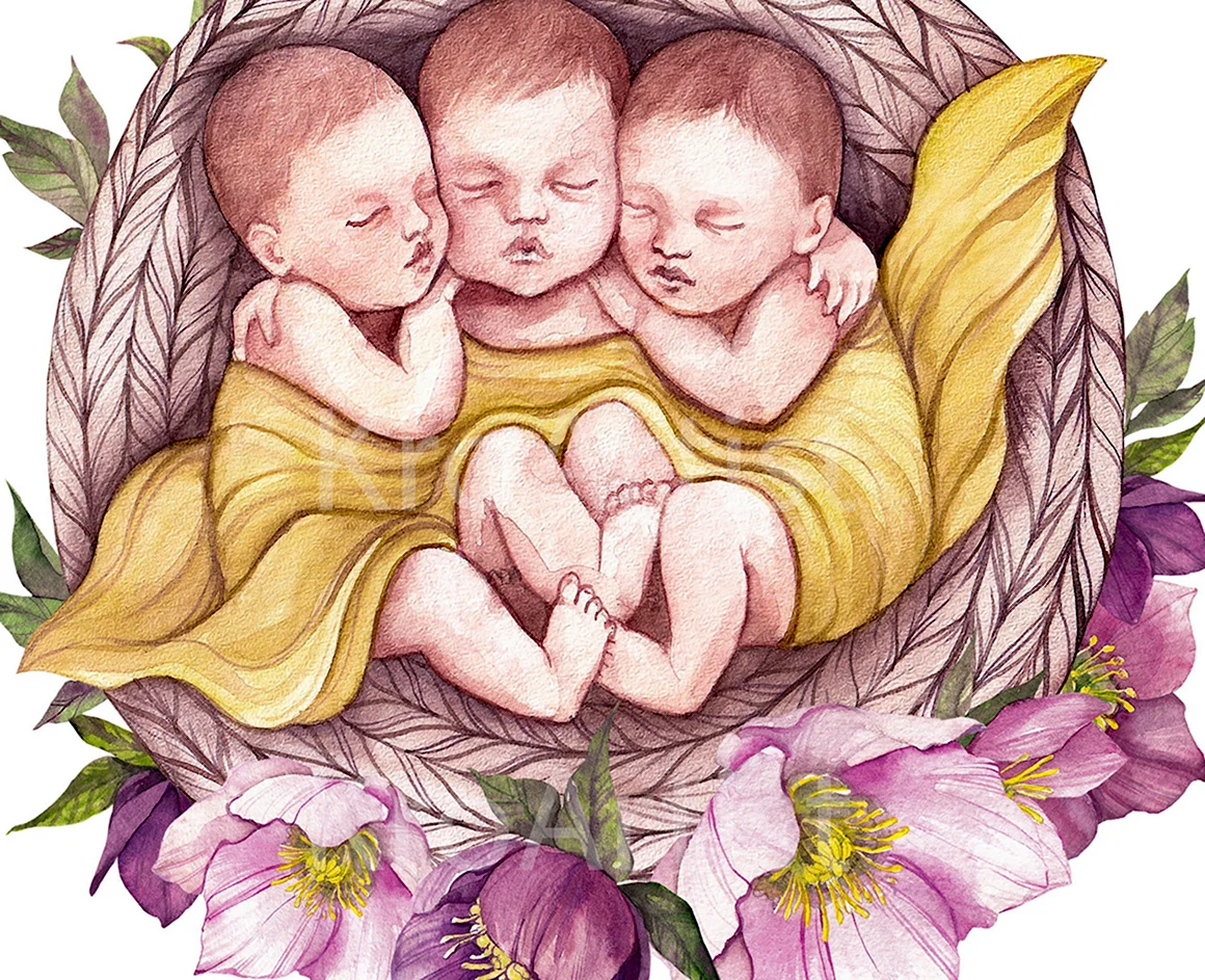 С рождением тройняшек