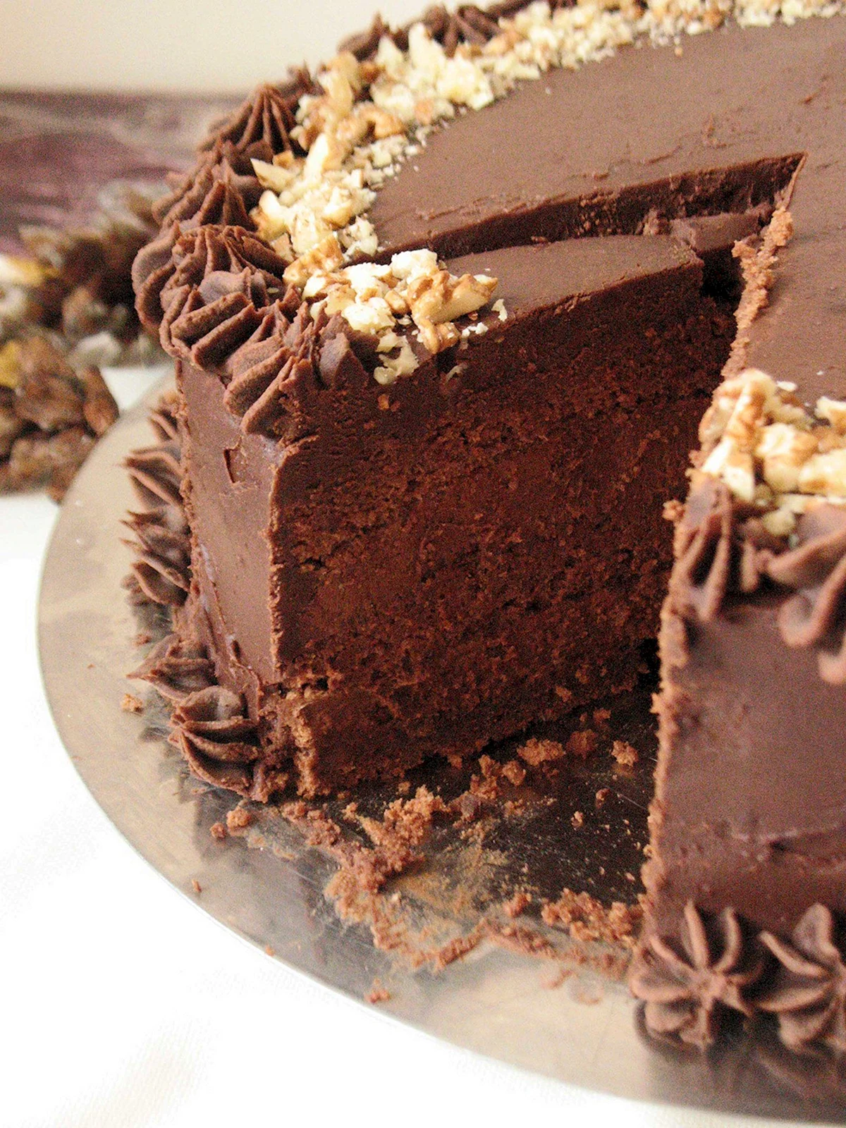 Шоколадно кокосовый торт