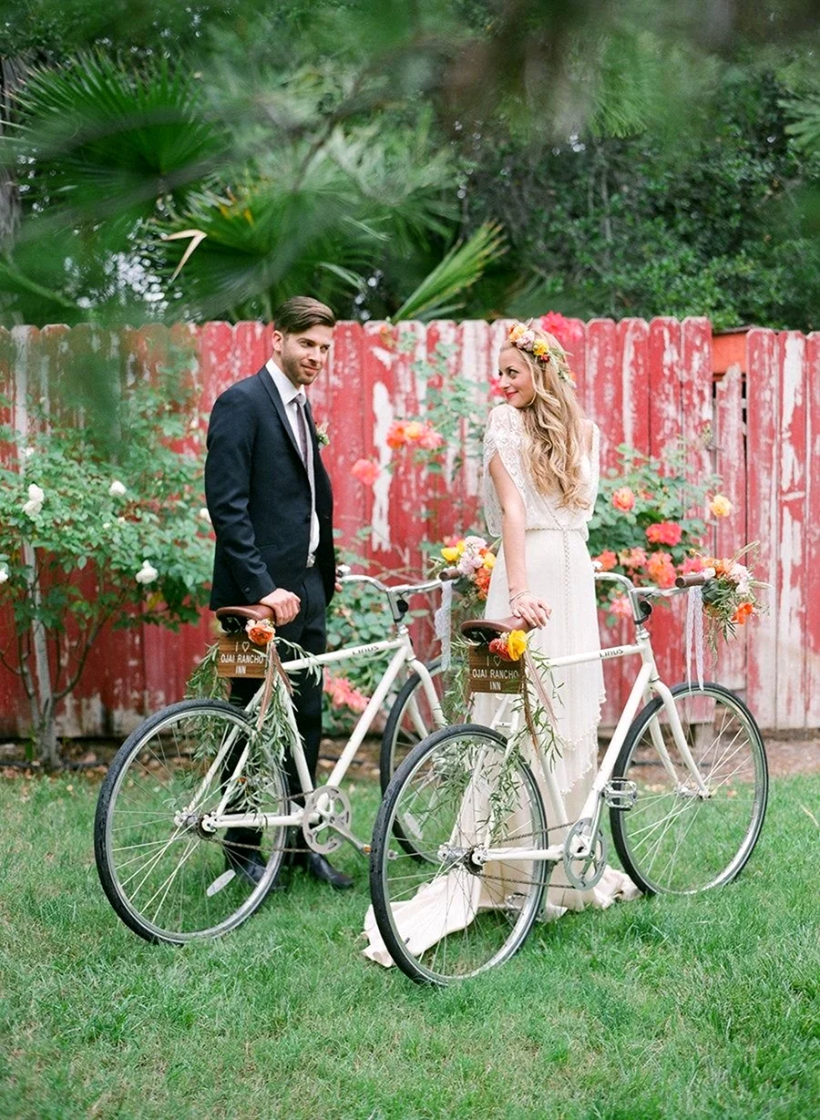 Свадебный велосипед