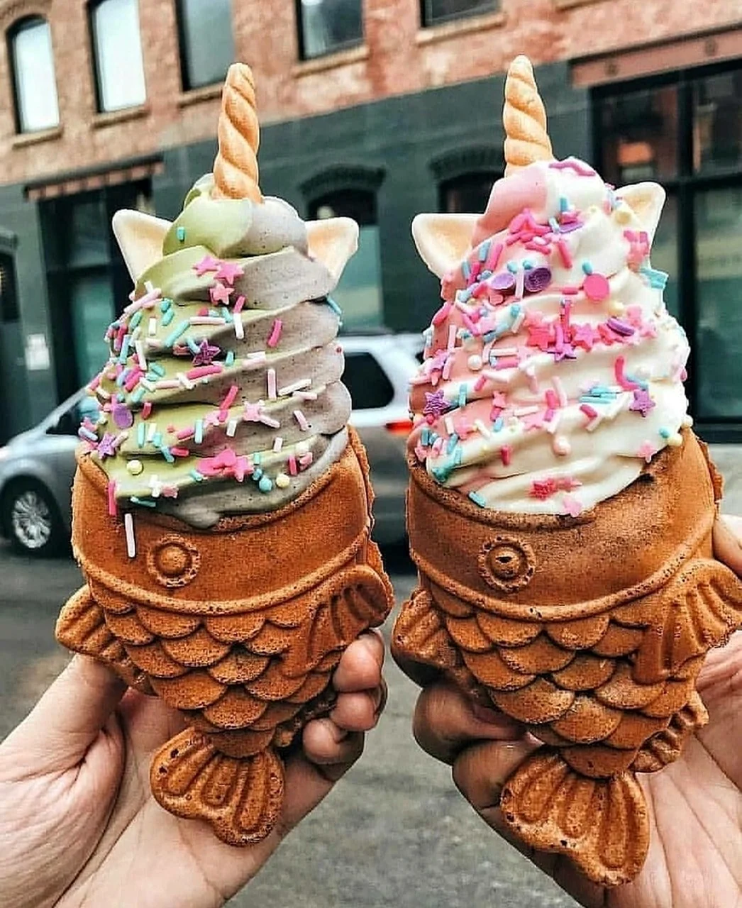 Тайяки мороженое