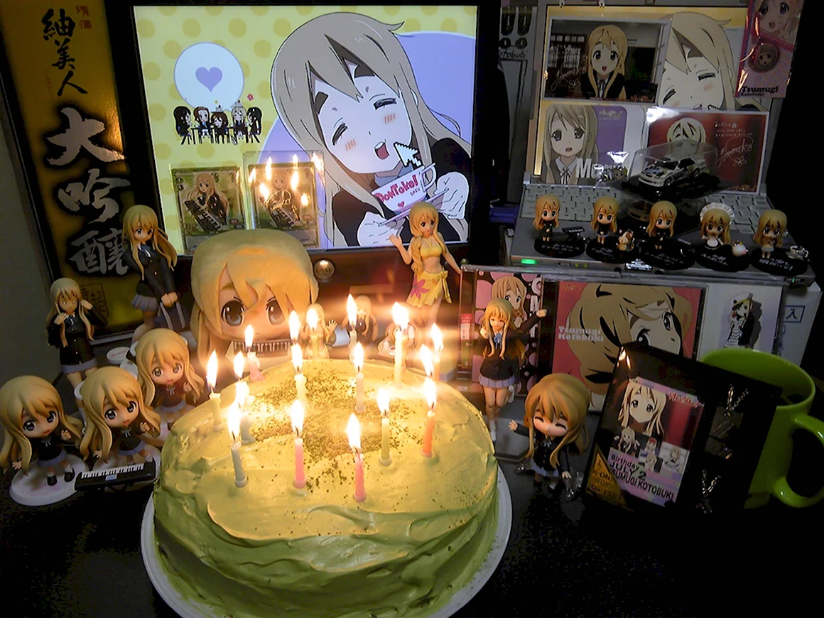 Тематический день рождения аниме