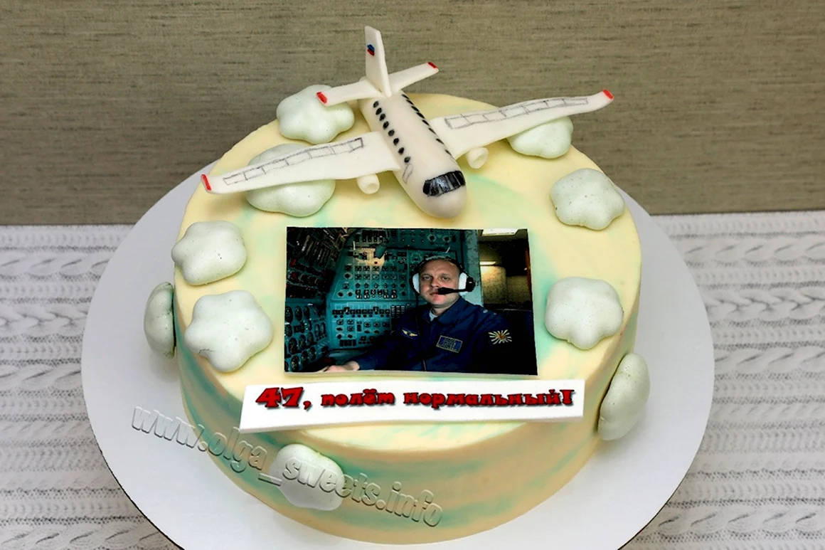 Торт для летчика на день рождения