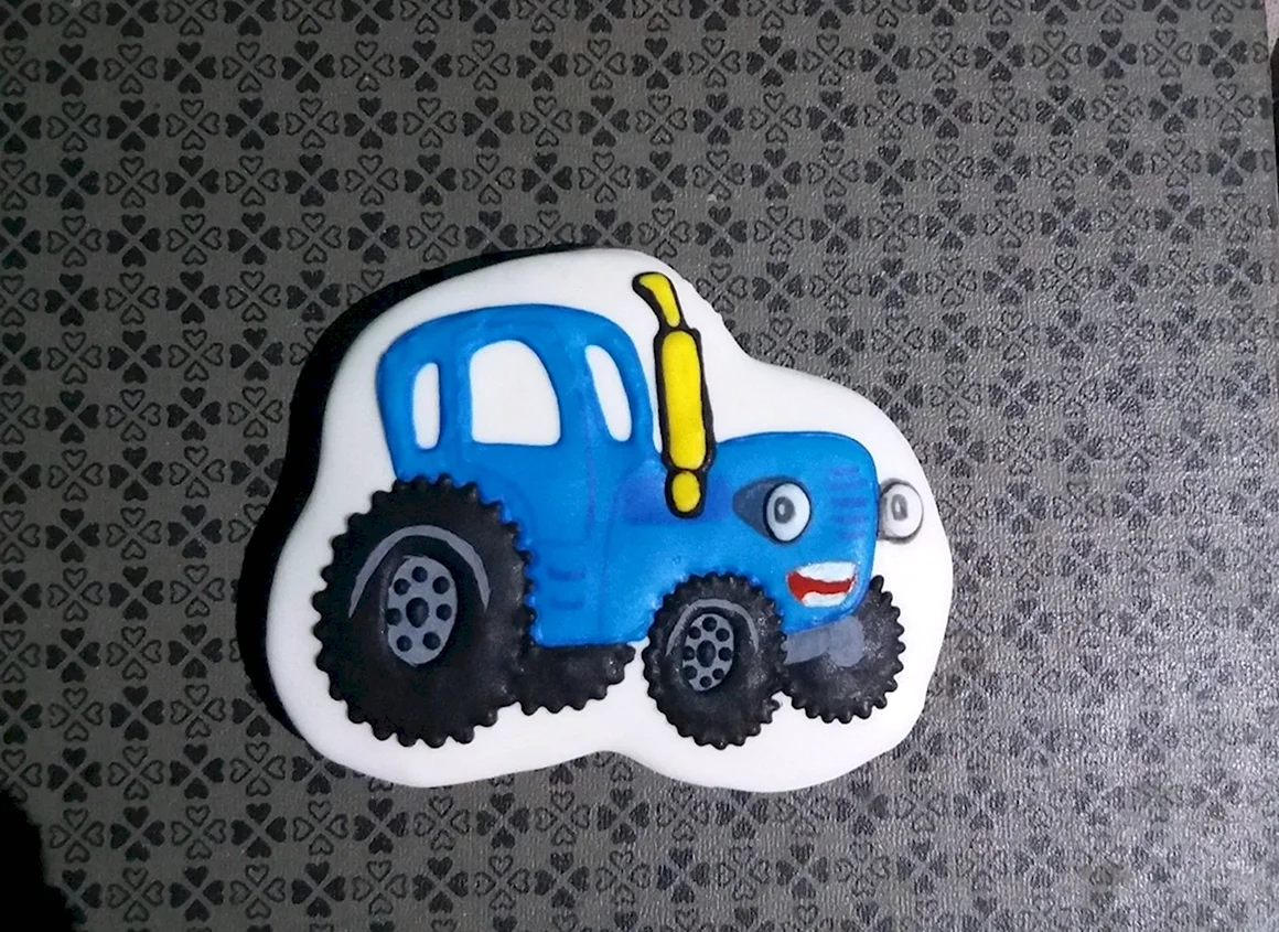 Торт Грузовичок Лева и синий трактор