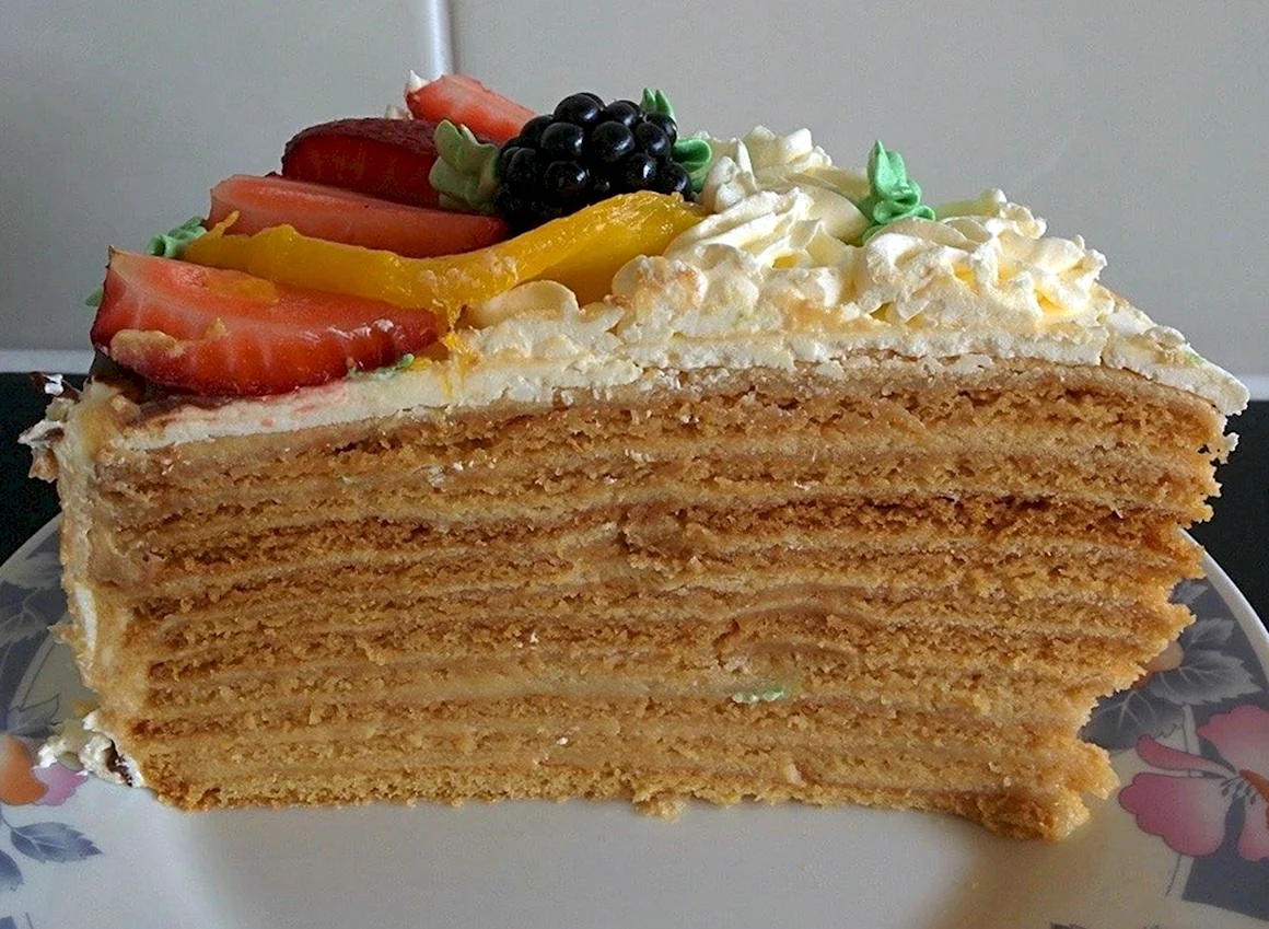 Торт медовый Наполеон