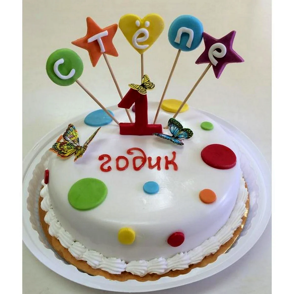 Торт на день рождения 1 год