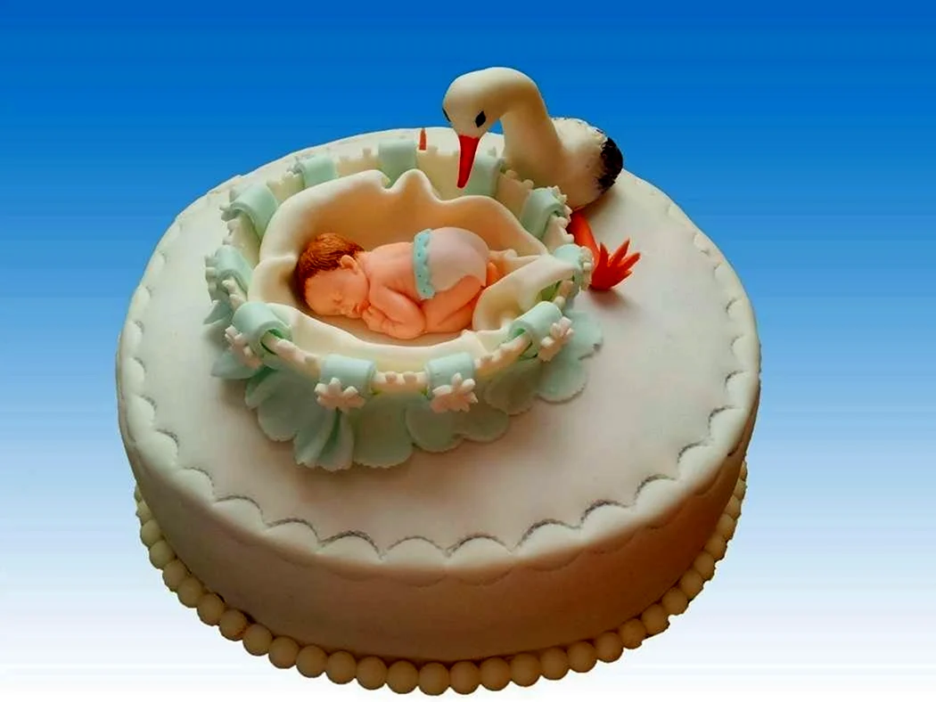 Торт на рождение ребенка