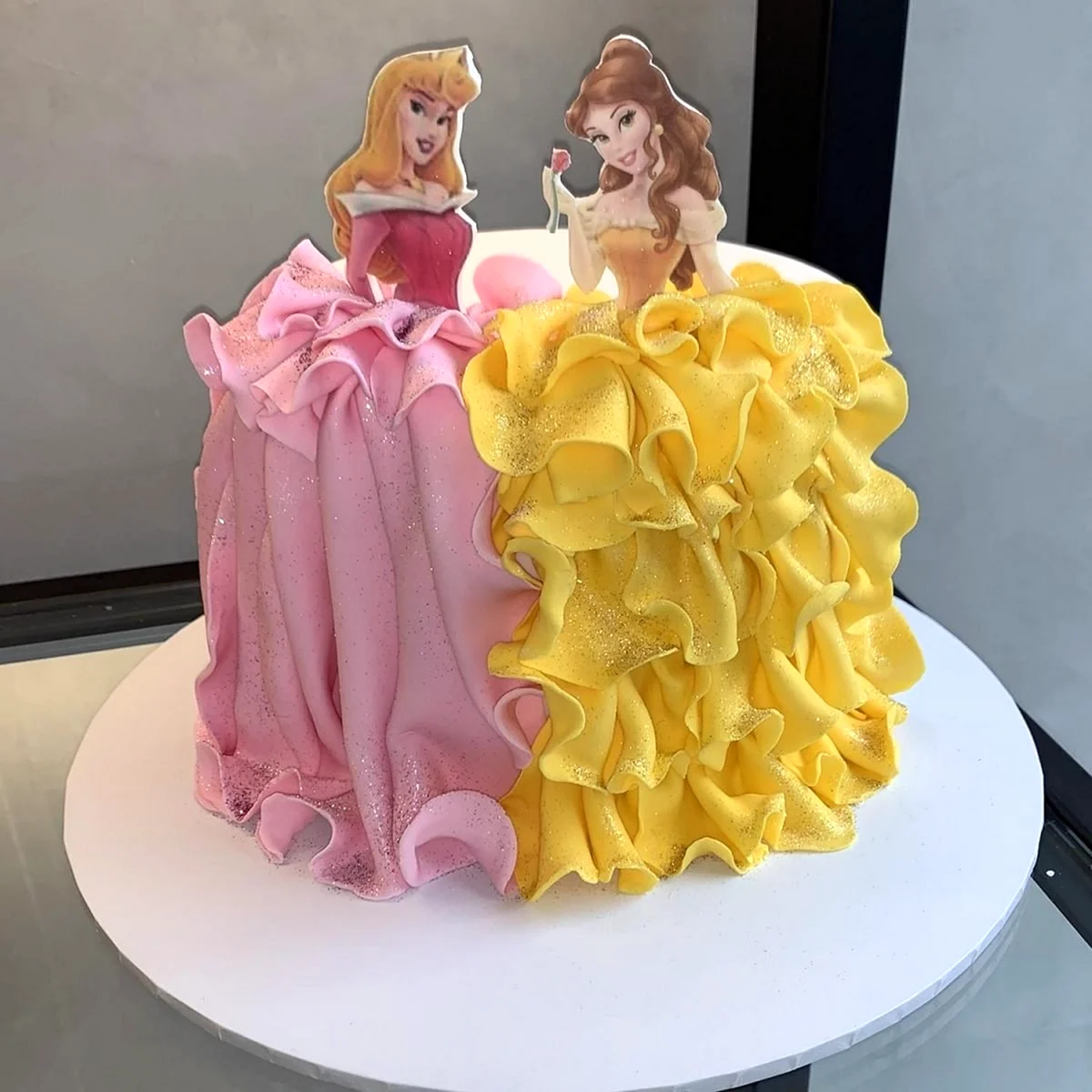 Торт платье принцессы