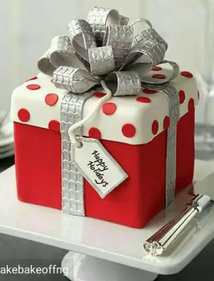 Торт подарок