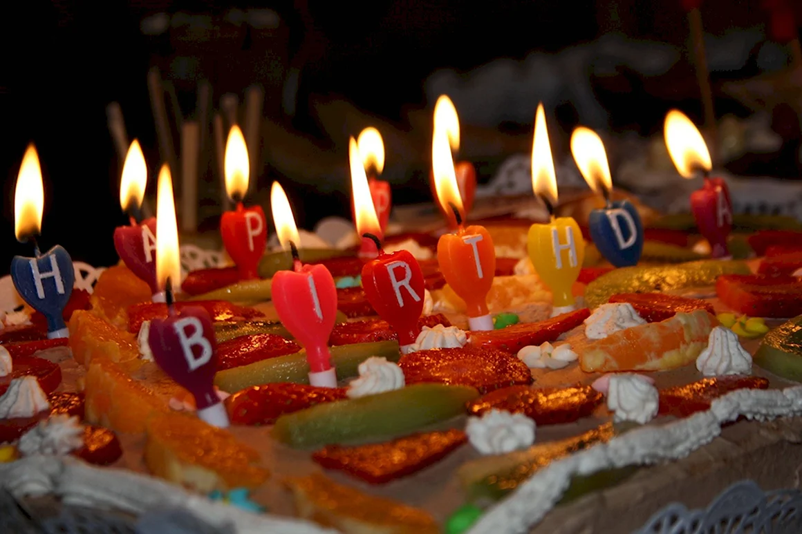 Тортик со свечками