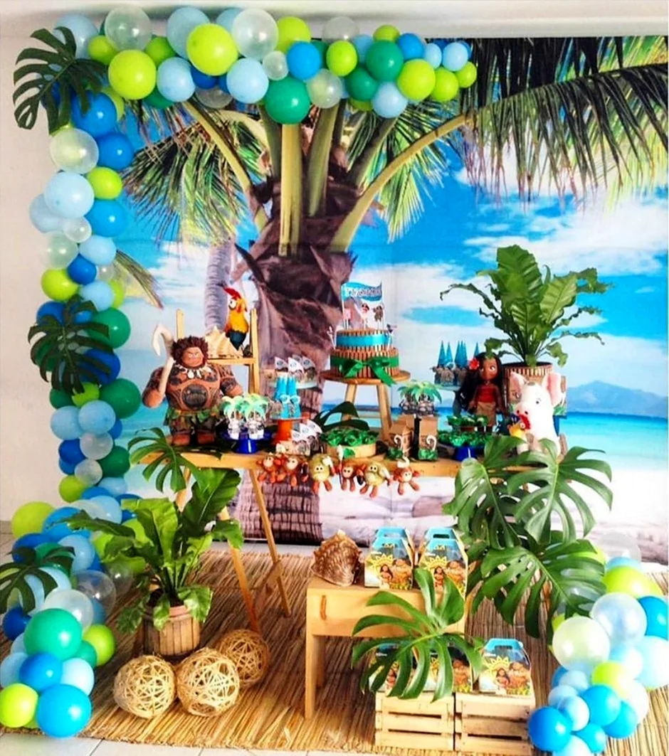 Тропическая вечеринка для детей