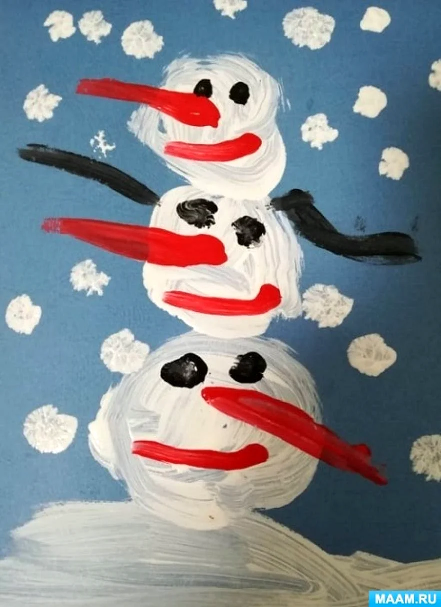 Творческий конкурс Снеговик