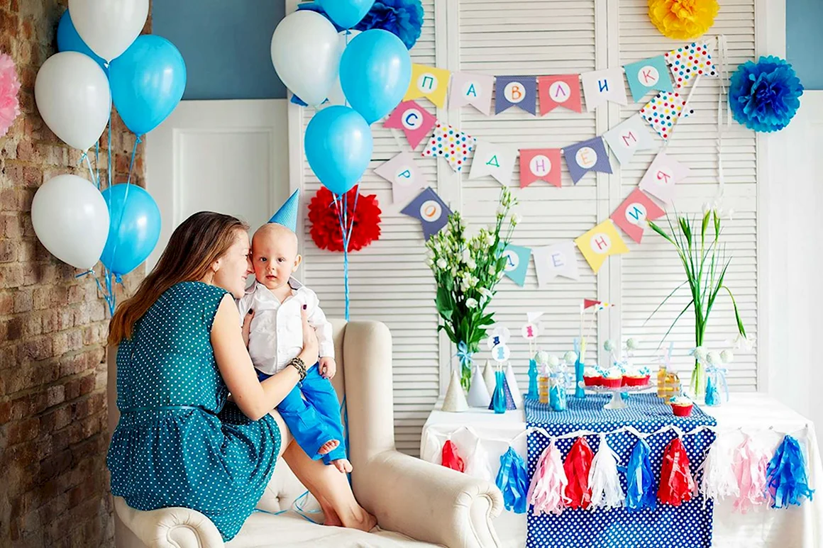 Украшение комнаты на день рождения ребенка