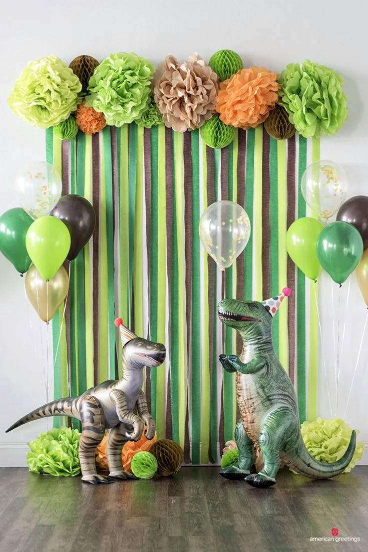 Вечеринка в стиле динозавров
