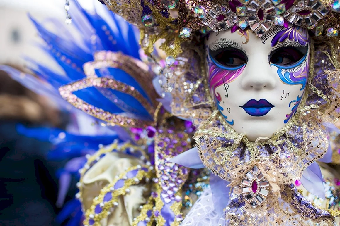 Венецианский карнавал Коломбина